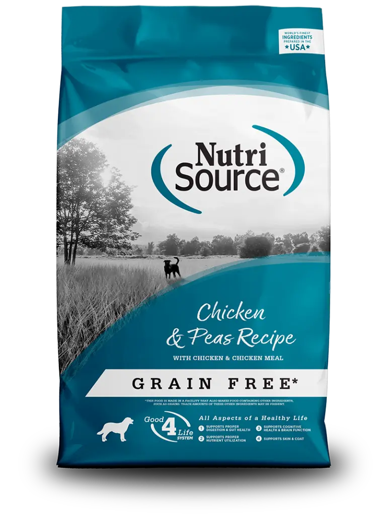 NutriSource Grain Free (Chicken & Pea Recipe) 26lb