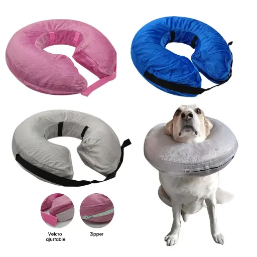 Collar Isabelino Inflable de Dona Talla S