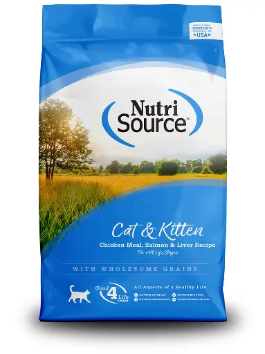 NutriSource Cat & Kitten (Chicken Meal, Salmon & Liver) 4lb